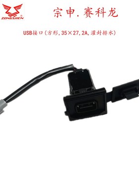 诚信配件 宗申赛科龙(RX401) SR400GY-2C USB接口  电源插座