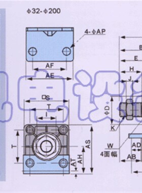 全新原装KAOGEER方形标准气缸SC100*200-S-TCM-Y 货期7-10天