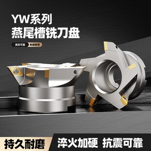 TCWR内孔鸠尾刀盘55度60度DCWR数控燕尾槽刀盘清根燕尾V槽铣刀盘