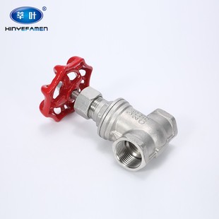 不锈钢丝口闸阀DN15 16P 304不锈钢闸阀 Z15W