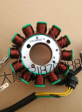 LF1259A/9S/125/15010B/10SNBS水冷12级偏三孔磁电机定子线圈