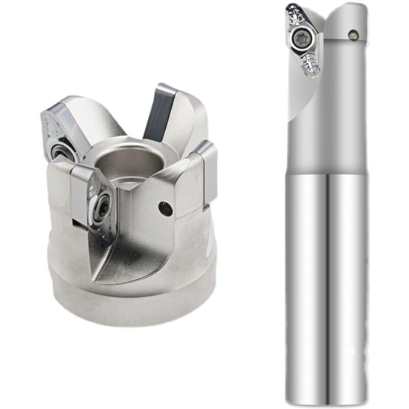 SB90铝合金轮毂R3航空铝用开粗快进给铣刀杆VCGT220530直角铣刀盘