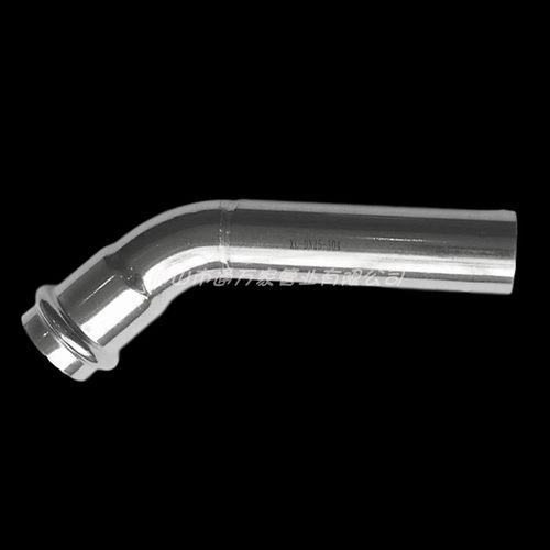 304不锈钢管卡压45弯头B型带直管弯管水管接头水暖配件异径内牙