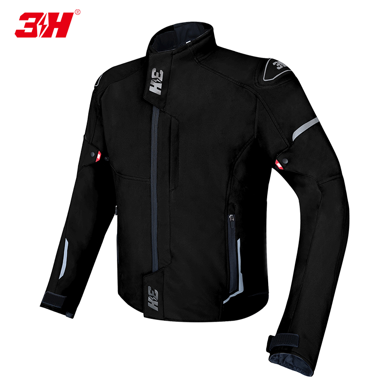 3H磐石摩托车骑行服四季保暖防水防摔机车赛车服夹克骑摩旅服