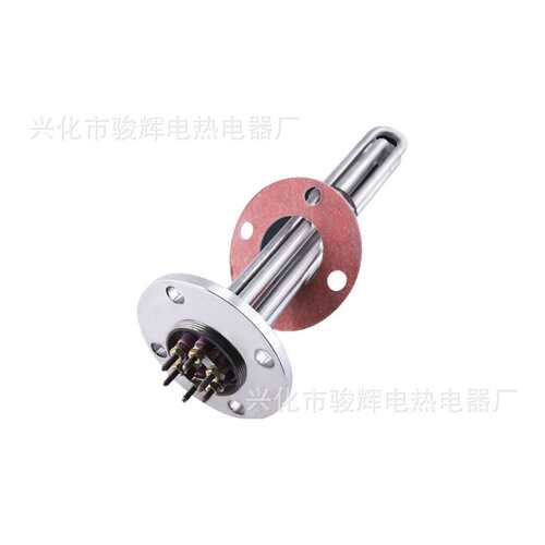 130mm法兰加热管模温机加热管 圆法兰式电热管 导热油水箱锅炉