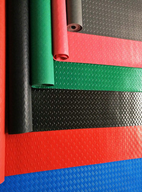 防水垫塑料防滑地毯塑胶PVC阻燃工厂车间  过道耐磨地板革橡胶地