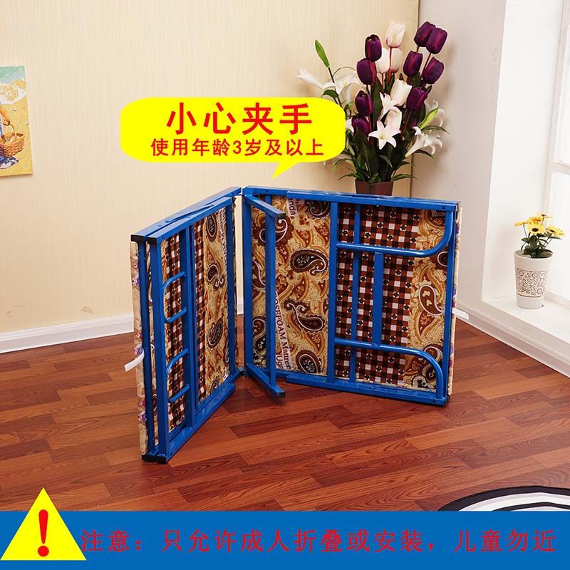 儿童床单人床带护栏公主床婴儿床拼接分床小床女孩家用定制折叠床