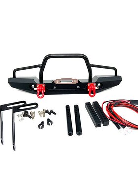 1/10攀爬车 TRX-4 Axial SCX10ii  90046 金属前防撞 保险杠 前杠