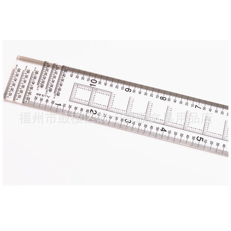 多经纬度尺 六种经度组合尺 地理坐标尺 图上量算尺 精确坐标尺