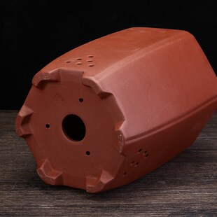 紫砂花盆大号陶瓷六角兰花盆君子兰蝴蝶兰惠春剑兰吊兰盆景盆