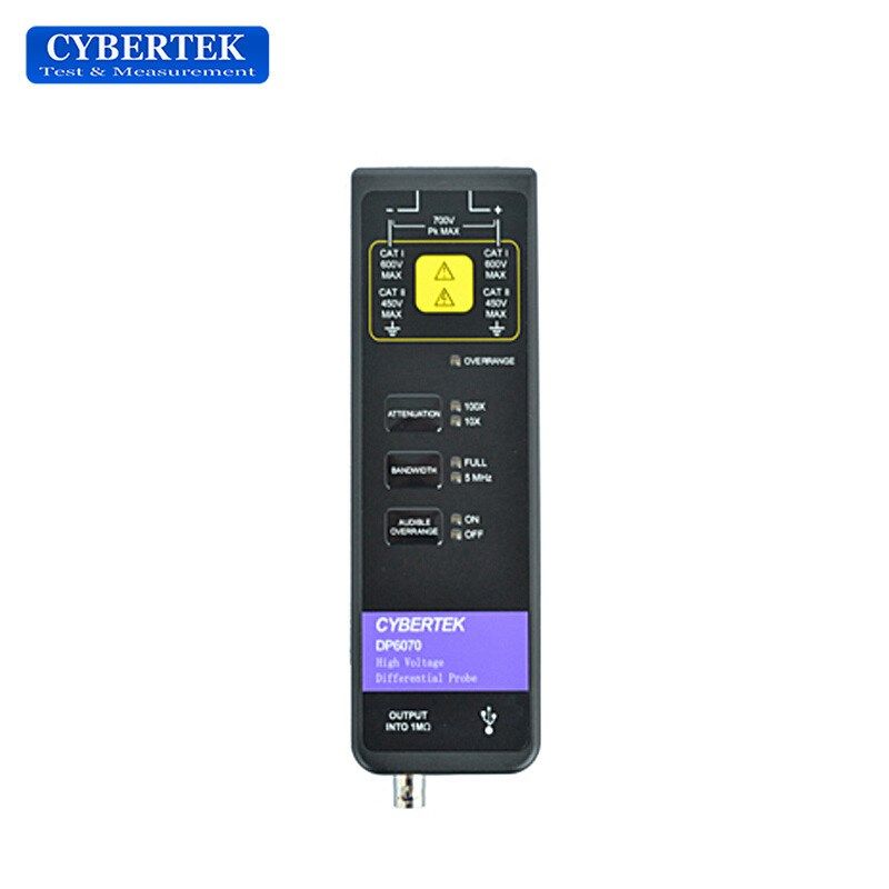 知用高压差分探头DP6000系列可匹配任何示波器替代泰克P5200A