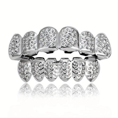 1 Set Popular Hipster Decorations Carved Pattern Hip Hop跨境
