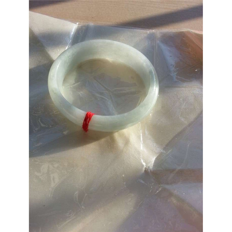 玉器工艺品 翡翠玉贵妃玉镯子缅甸翡翠玉椭圆形女款贵妃玉镯