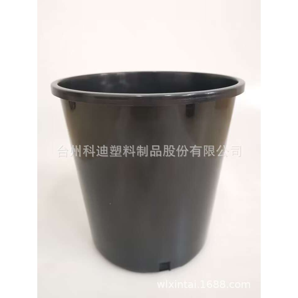 外贸厂家供应KD#3系列加仑种植盆矮胖盆塑料花盆花场园林用品
