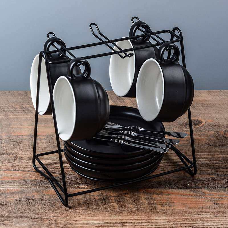 四福欧式小奢华咖啡杯套装陶瓷马克杯下午茶茶具套装英式下午茶杯