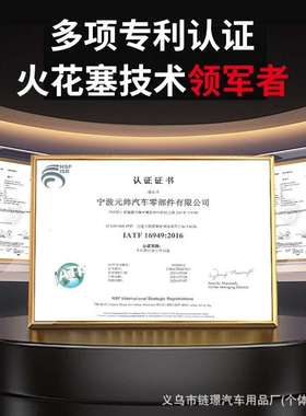 适用雪铁龙爱丽舍世嘉毕加索C5C4C3原厂sparkplug铱金火花塞4支装