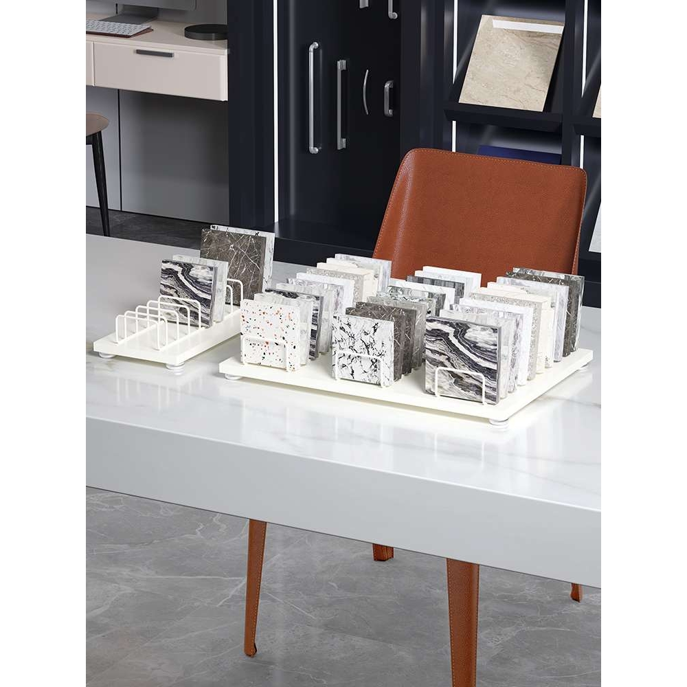 瓷砖大理石展示架石材色板架石英石岩板台面色块架门板色卡陈列架
