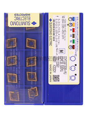 日本住友数控刀片 CCMT09T308N-MU AC630M 加工不锈钢