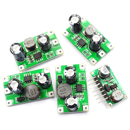 DC-DC恒流模块 1W/3W LED驱动器 350mA/700mA 调光输入5-35VPWM