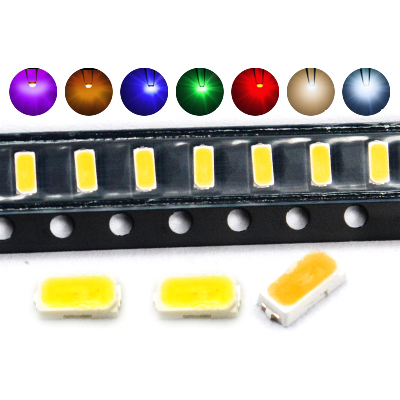 白光3014贴片LED灯 高亮发光二极管LED 红/绿/黄/蓝/冷白暖白光