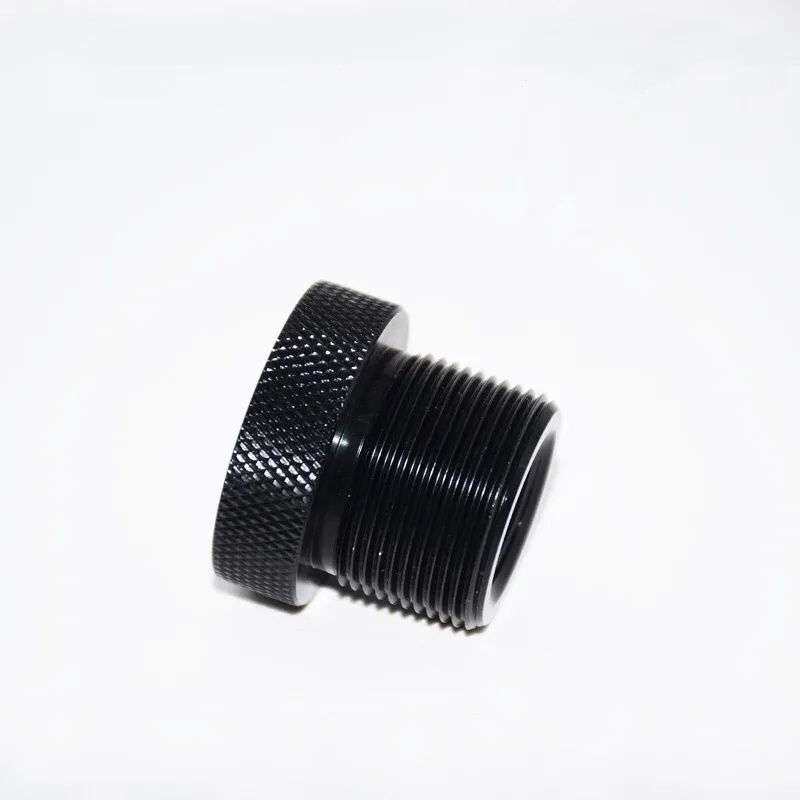 铝管转接头M28*1.5转M18*1.5内丝 堵头18转28/30外径35mm铝转接头