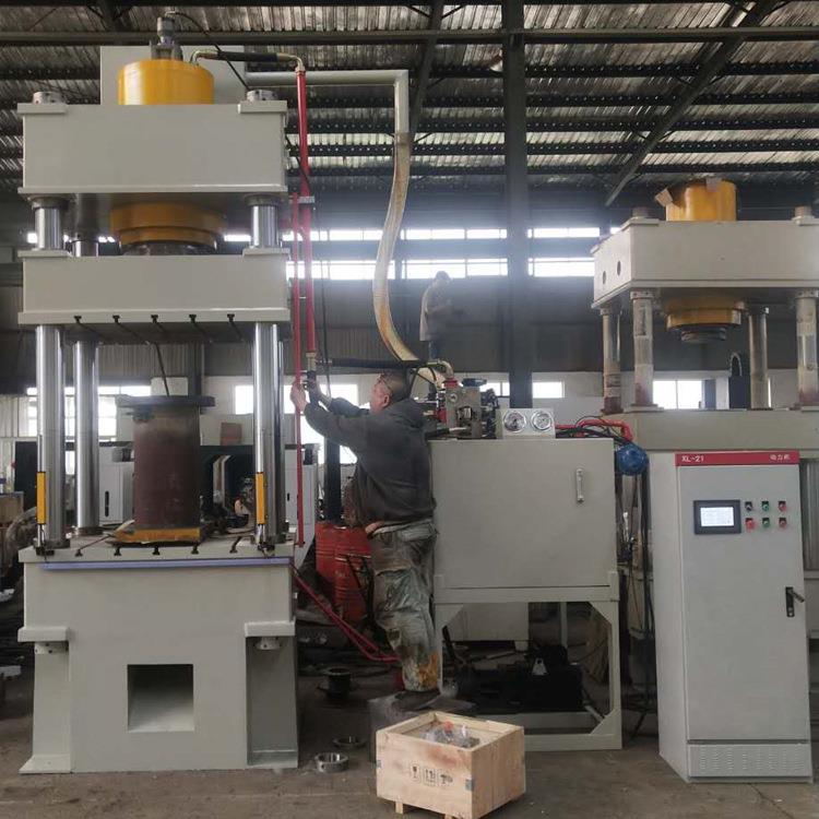 热压机耐火材料成型液压机定制500吨耐火材料匣钵粉末成型油压机