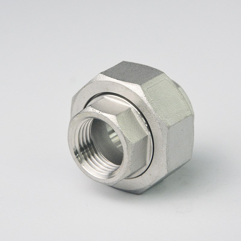 伊诺克厂家供应日标JIS螺纹管件 现货不锈钢304由任活接U-10k