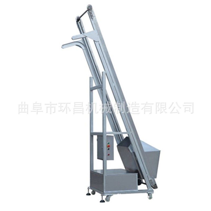 直销自动垃圾桶上料机   物料输送机 不锈钢翻斗式单斗提升机厂家,搬运/仓储/物流设备,输送机,淘宝优惠券,粉丝福利购,淘宝优惠卷