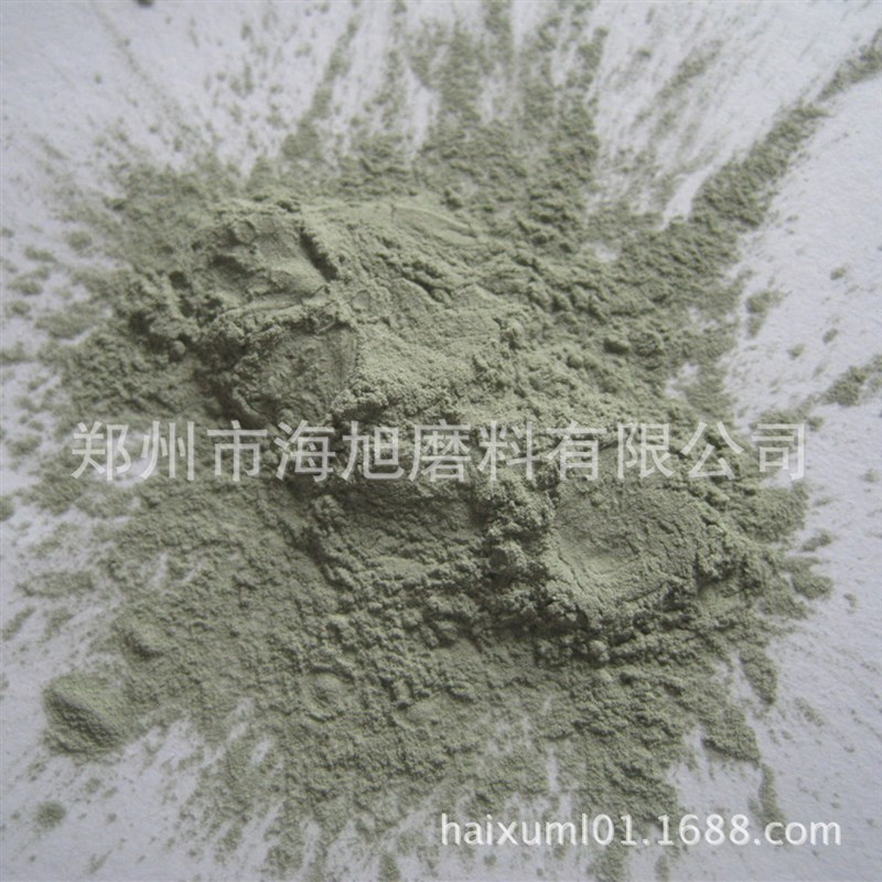 海旭磨料绿碳化硅微粉陶瓷电子元件研磨绿碳#1200#1500#3000#4000