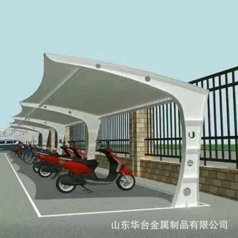 厂家现货景观膜结构景观户外张拉膜结构工程遮阳车棚膜结构设计