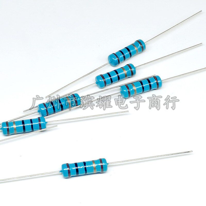 2W金属膜电阻0.1R 0.12R 0.13R 0.15R 0.18R 欧 1%精密 五色环