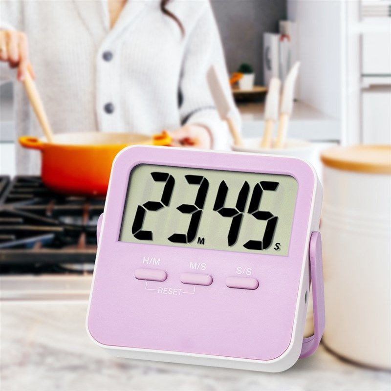 开泰厨房计时器可充电磁吸100小时长计时数字倒计时器学习烘焙