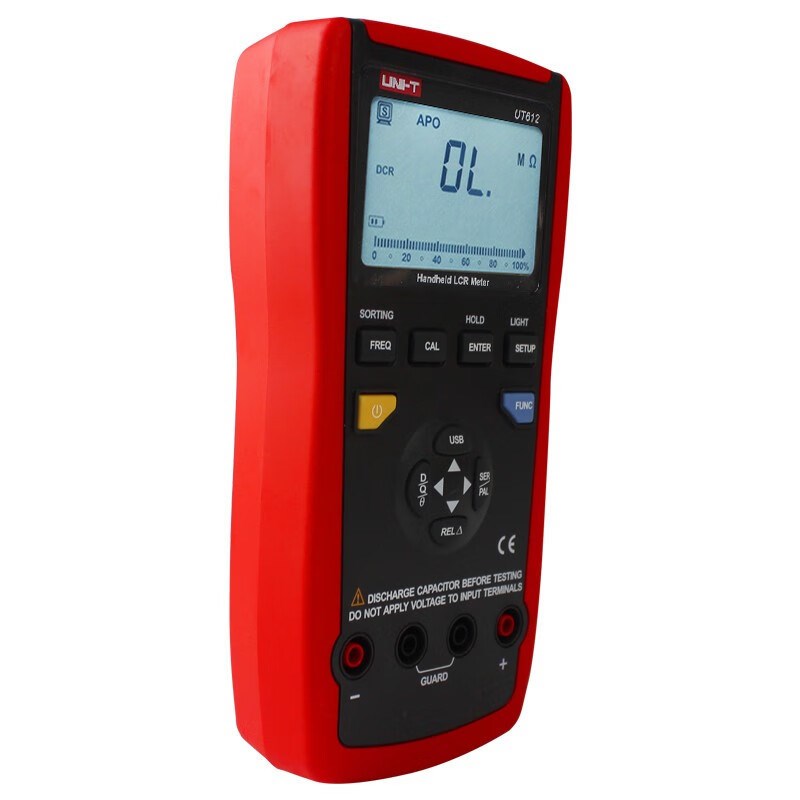 UNI-T优利德手持自动量程LCR数字电桥表 电阻电感电容表仪UT611/2