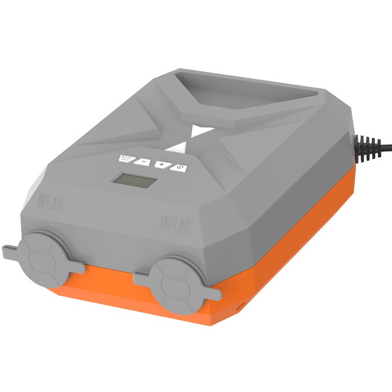 SUP电动高压泵12V桨板车载橡皮艇冲锋舟冲浪板增压充气泵20PSI