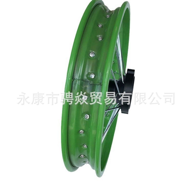 改装两轮配件中高赛越野摩托车加强鼓芯后轮圈轮毂90/100-14寸C碟