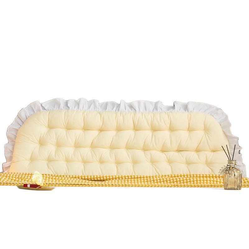 网红宿舍床头靠垫寝室软包大靠背公主风遮丑榻榻米抱枕车载床靠枕