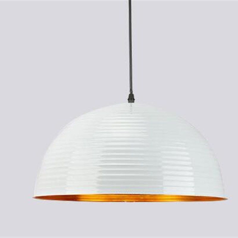 现代简约创意个性灯罩酒店办公室餐饮店灯具半圆单头螺纹餐厅吊灯,家装灯饰光源,客厅吊灯,淘宝优惠券,粉丝福利购,淘宝优惠卷