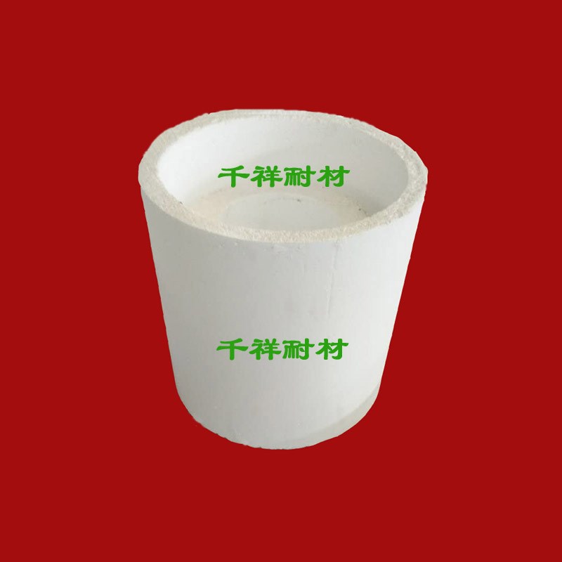耐高温刚玉莫来石坩埚匣钵耐高温刚玉莫来石坩埚窑具带盖匣钵现货