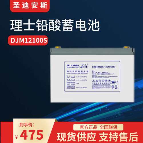LEOCH理士铅酸蓄电池DJM12100S 12V100AH ups eps直流屏应急电源