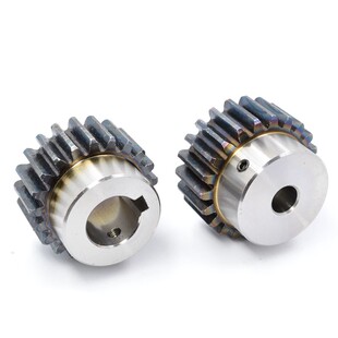 2模25齿 正齿轮 35齿 带台阶齿轮 凸肩齿轮 电机齿轮 凸台齿轮