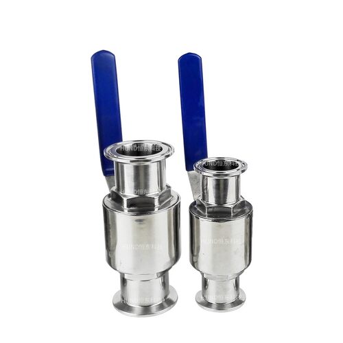 卫生级不锈钢卡球阀快装球阀卫生阀门直通式球阀管道阀门304