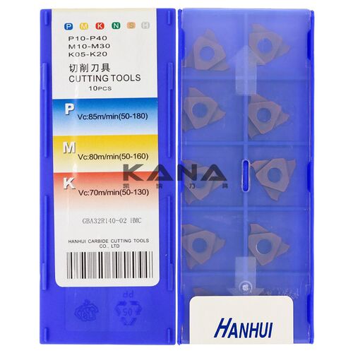 翰辉HANHUI 浅槽切刀片 GBA32R 075/100/120/150/200/250/300 HMC