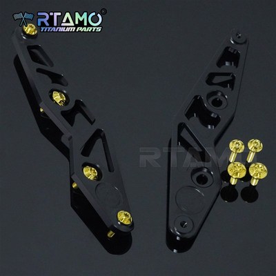 瑞莫 适用23-24款XMAX300改装JACK风挡 铝合金支架+钛合金螺丝