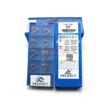 数控平装三角内径卡簧槽刀片T16N 200/215/220/230/240/300 P6205