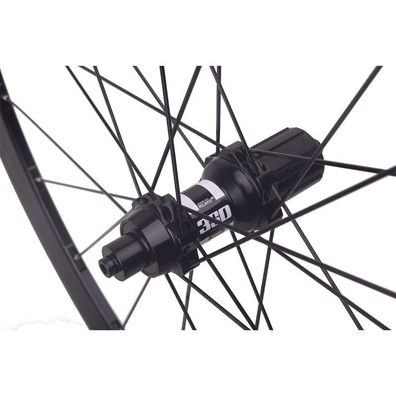 RUJIXU 700C破风条框高40mm R350花鼓公路自行车轮组V/C刹圈刹
