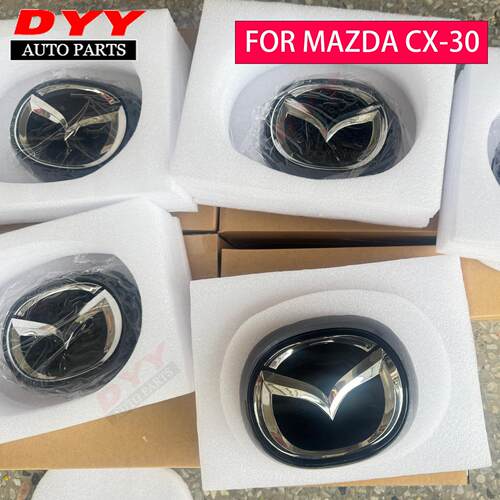 适用于20-26款mazda CX30原车款中网标CX-30镜面标/CX30 水晶标改