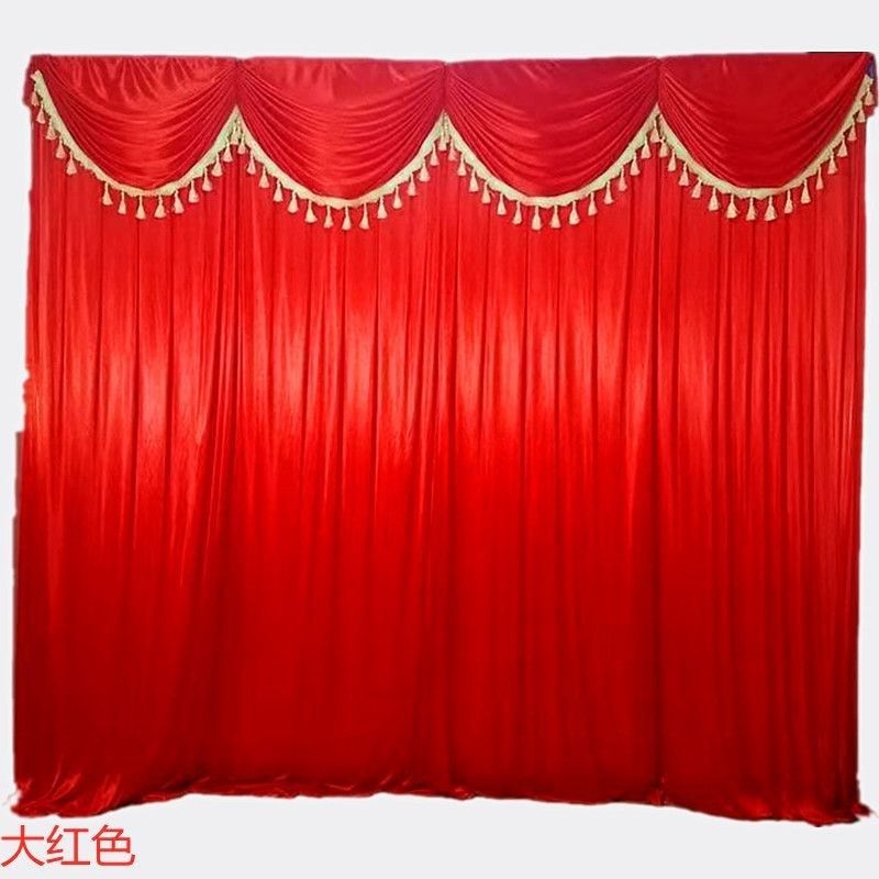 背景幕布婚庆纱幔头道具舞台背景布幔大红色结婚礼背景幕打底布幔,居家布艺,靠垫/抱枕,淘宝优惠券,粉丝福利购,淘宝优惠卷