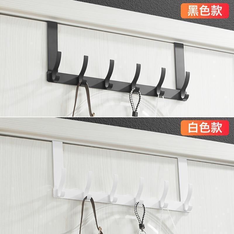 门后挂钩挂衣架免打孔门背式收纳衣帽钩卧室挂架51元