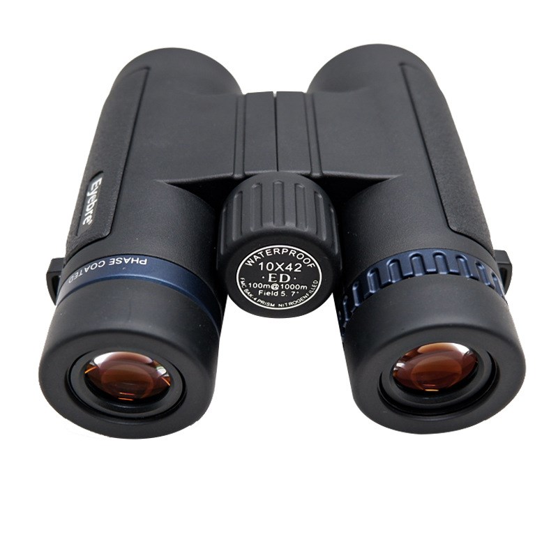 Eyebre10x42ED巅峰级镜片双筒望远镜酒红膜高清高倍旅行夜视TK31