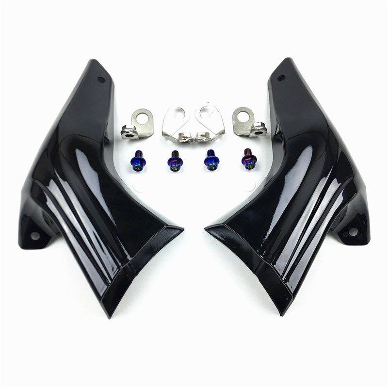 摩托车配件适用杜卡迪 V4 1098 碳纤纹卡钳刹车散热器导风口